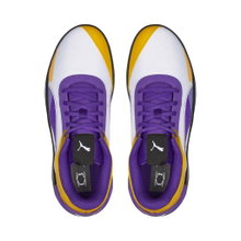 Puma Indoor Court Shoes Fusion Nitro Team White/Purple Men's